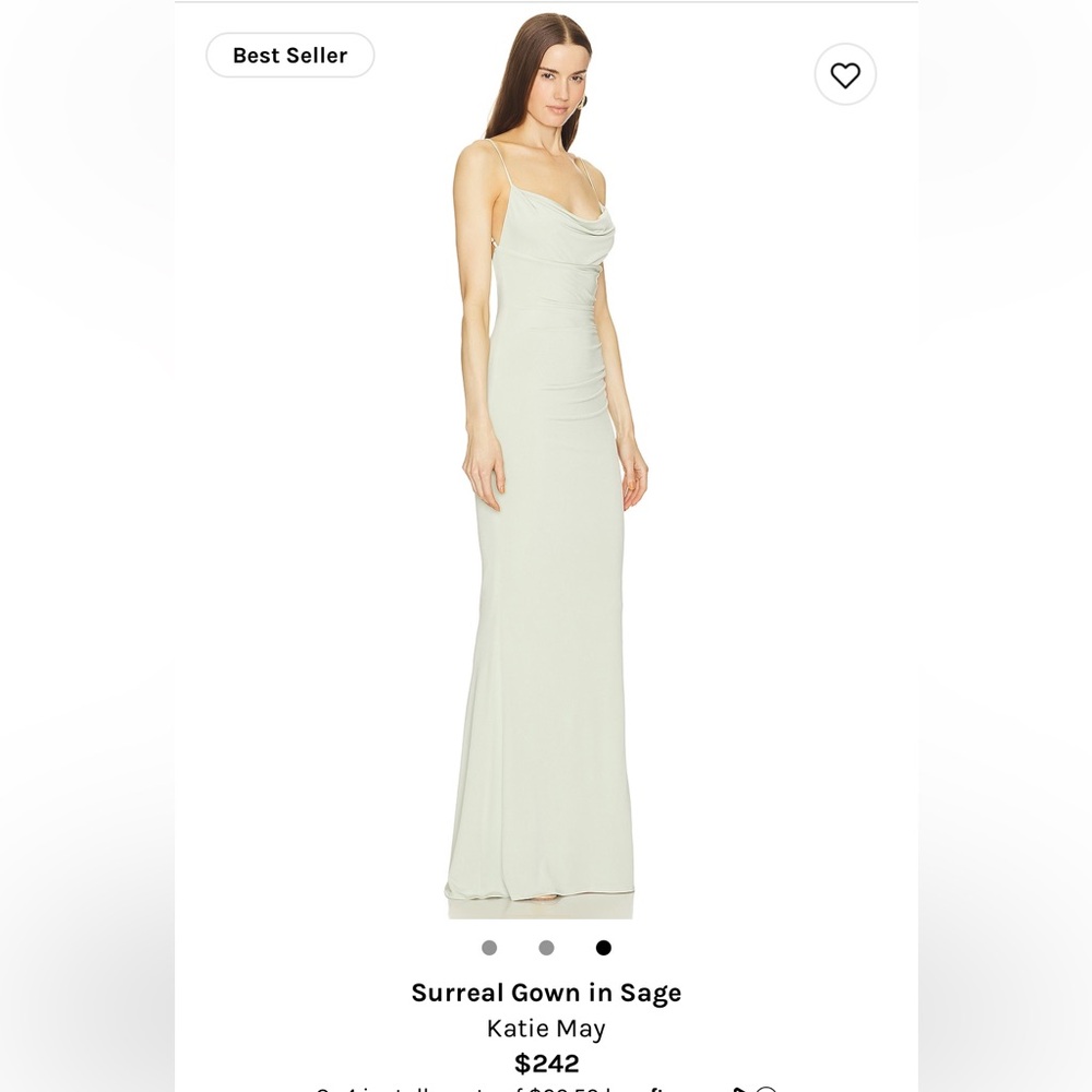 Katie May Surreal Gown in Sage